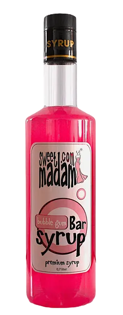 Сироп Sweet Madam Бабл-гам 0,7 л ПЕТ