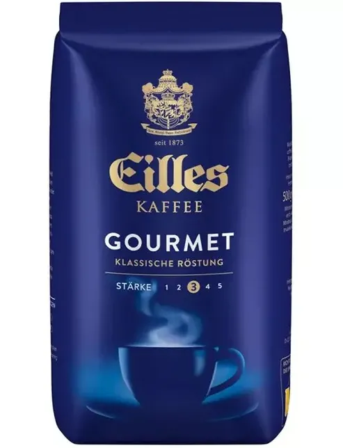 Кофе в зёрнах J.J.Darboven EILLES gourmet Cafe 500 г