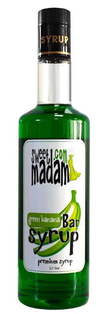 Сироп Sweet Madam Зелений банан 0,7 л ПЕТ