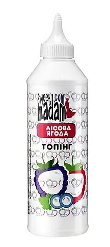 Топінг Sweet Madam Лісові ягоди 600 г