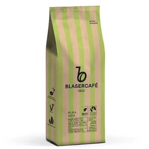 Кофе в зёрнах BlaserCafe Pura Vida Bio 250 г