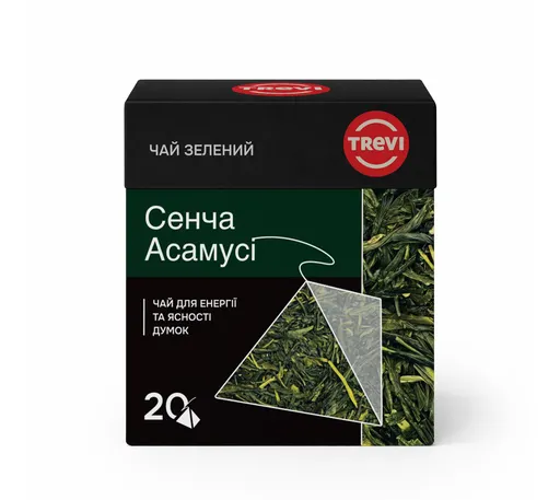 Чай в пірамідках зелений Сенча Асамусі 20 шт*2г