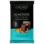 Шоколад черный Миндаль Cachet какао 54% 300 г